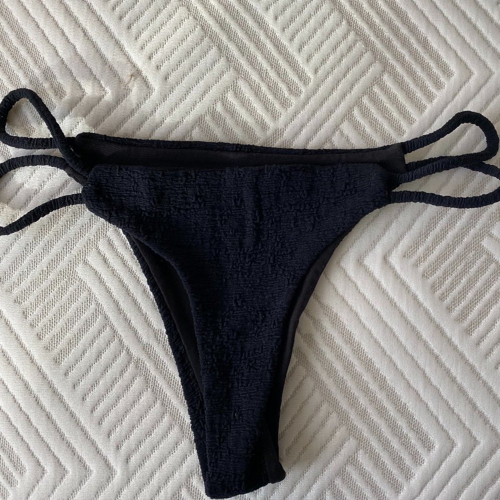 SCF x BeachRiot Black Bikini Bottoms